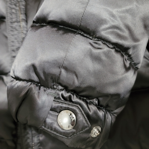 PRADA Silver Grey Puffer Jacket Size 40 - Picture 9 of 14